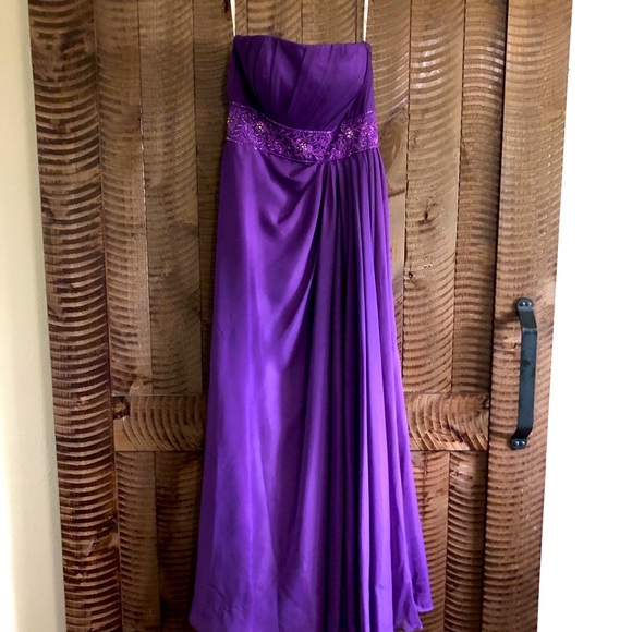 Juliet Fashion Milex Long Purple Prom/Formal Dress - Picture 3 of 5